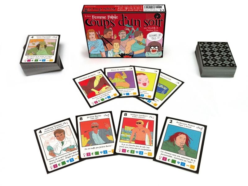 Coups d'un soir - le deck Femmes Fatales