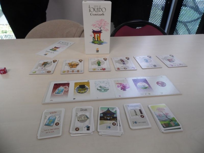 L'extension de Tokaïdo, que Funforge proposait également à l'essai...