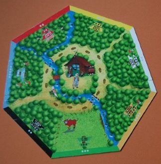 le plateau de jeu du prototype