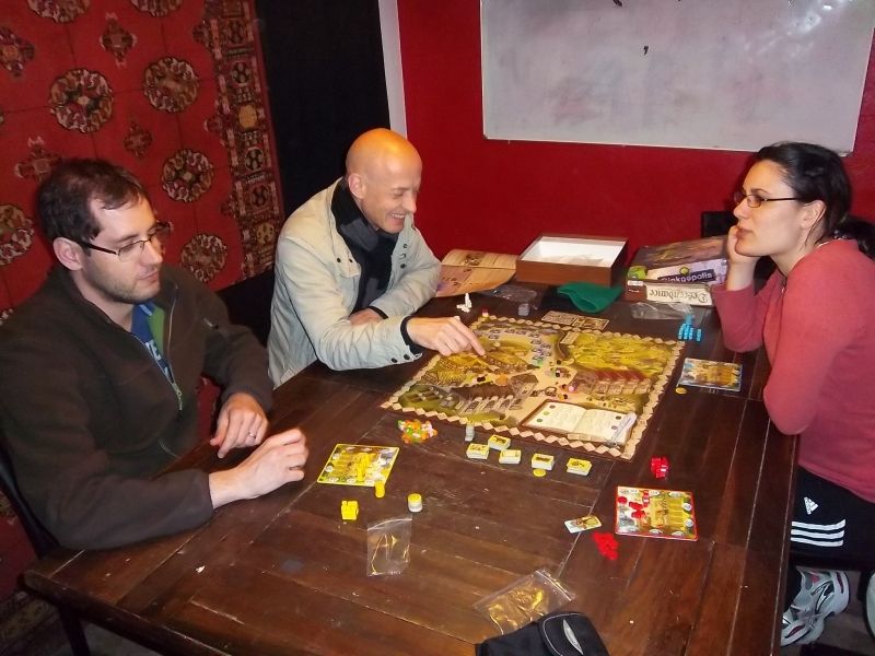 Monsieur Lupo666, monsieur Rémi et mademoiselle Elise...et vive la vie au village. 