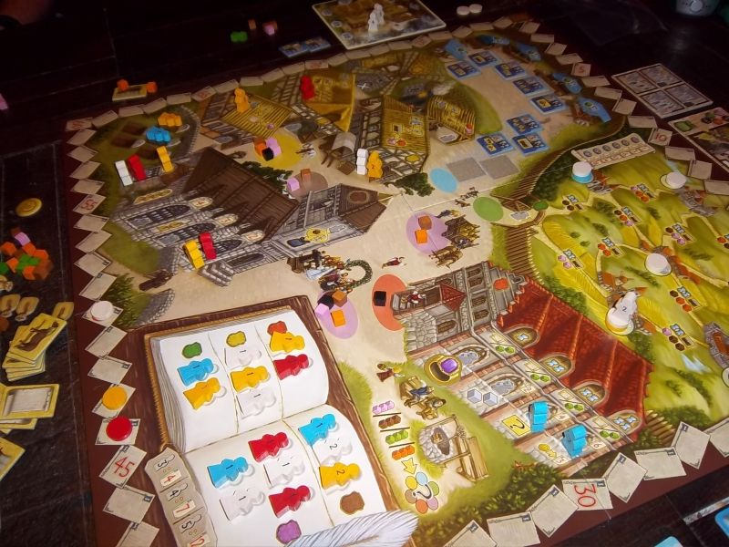 Une vue du plateau final.