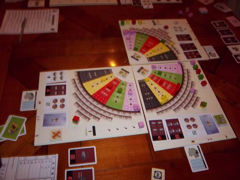 La fin de partie approche...plus que 3 Länder, dont 2 "costauds" pour finir.