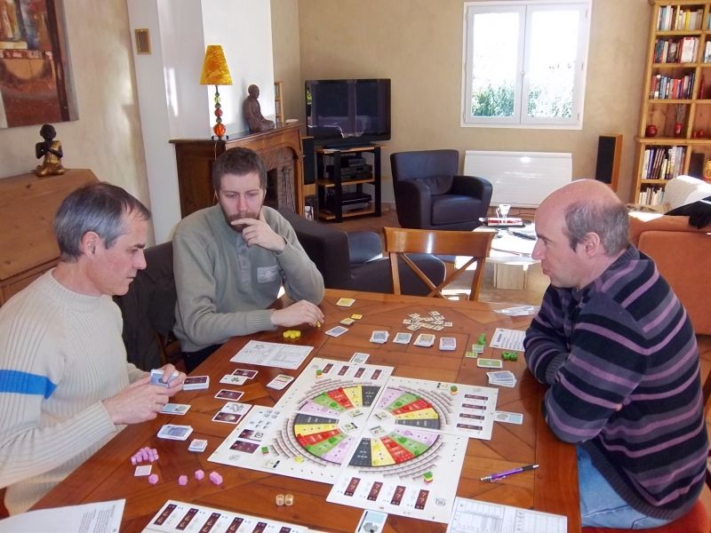 ...et une dernière photo où nous surprenons trois redoutables chefs de partis qui se demande à quelle sauce il vont manger L'Allemagne...