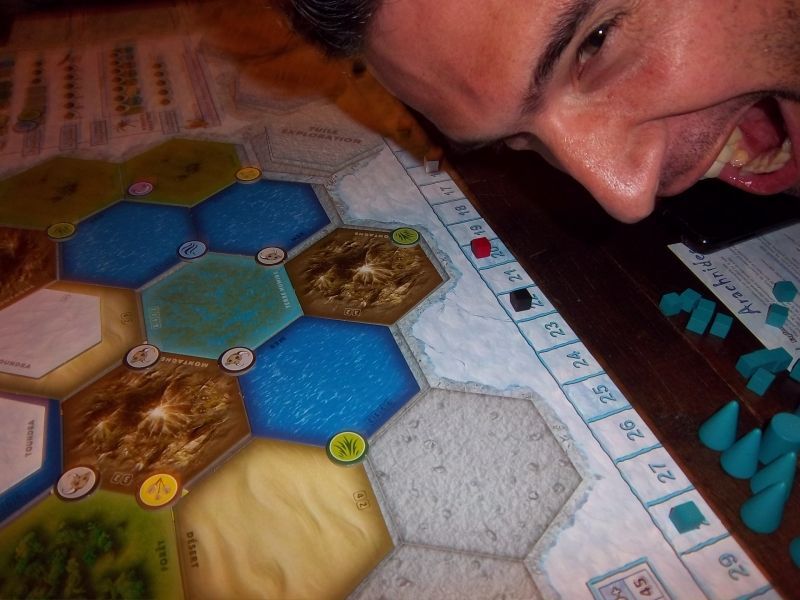 Captain Cavern, Arachnide et vainqueur... Oui, il était très content :-) ;-)