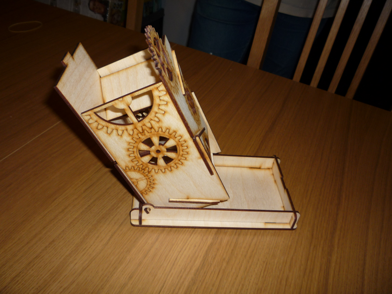 La tour en cour de montage