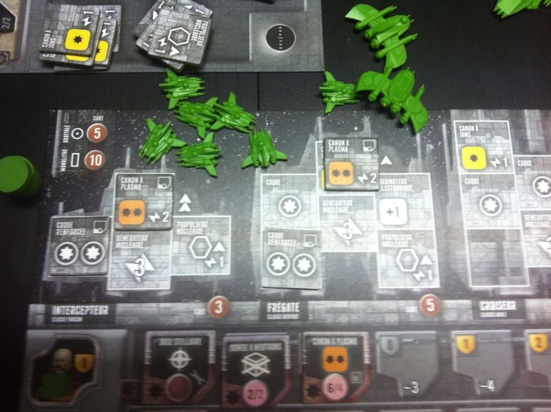 Le modèle de vaisseau utilisé pour l'attaque des anciens