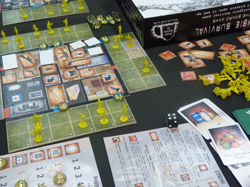 Zombie survival The Board Game