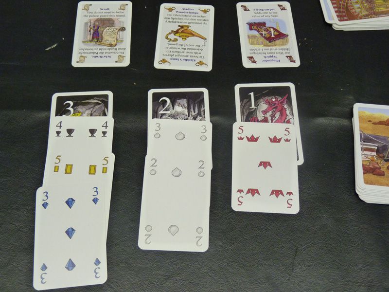 Aladdin's Dragons card game