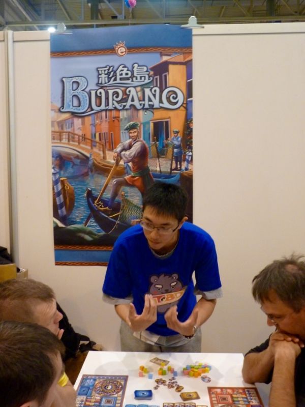 Explication vivante de Burano :)