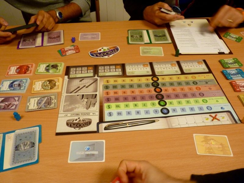 Le matériel de Stockpile de chez Nauvoo Games