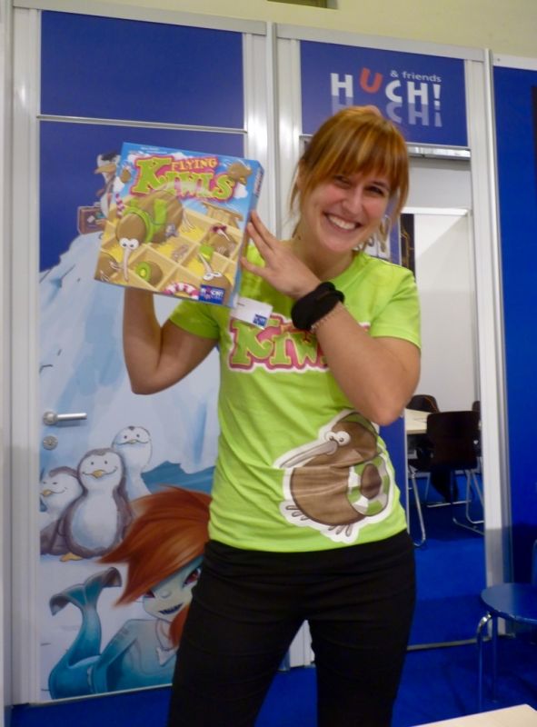 Mélanie de chez Huch! présente bien, il n'y a pas à dire !