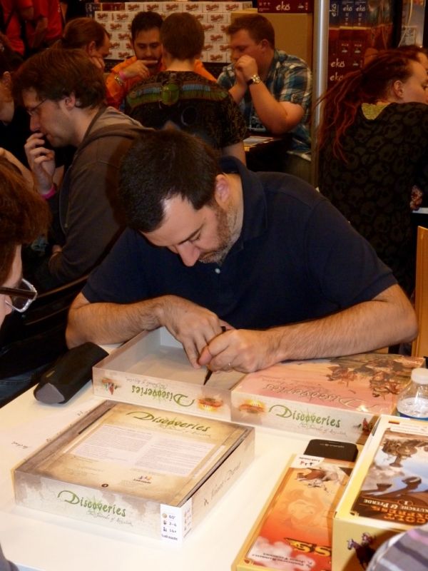 Vincent Dutrait à l'oeuvre pour Discoveries