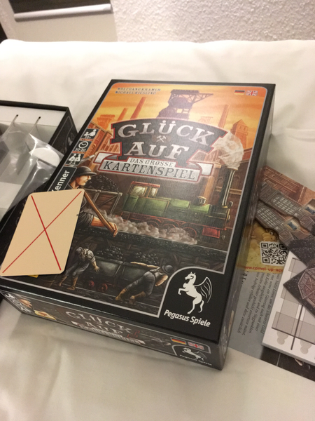 L'adaptation "jeu de cartes" de Gueules Noires