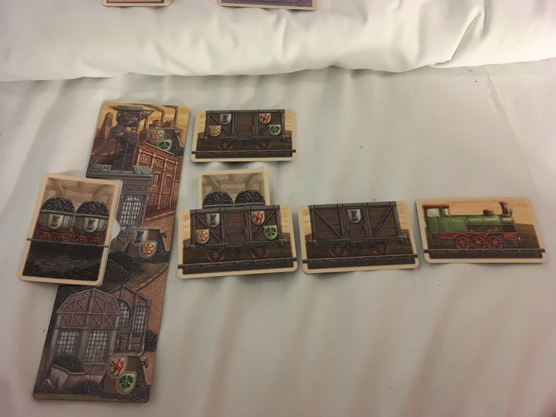 L'adaptation "jeu de cartes" de Gueules Noires