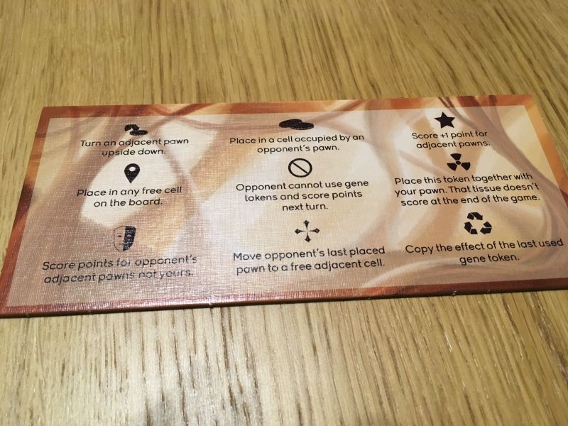 L'aide de jeu pour les gènes