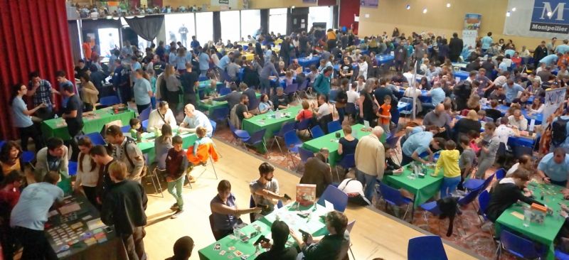 On a parfois manqué de place l'année dernière. On aura plus de place au Corum... et avec encore plus de monde. 