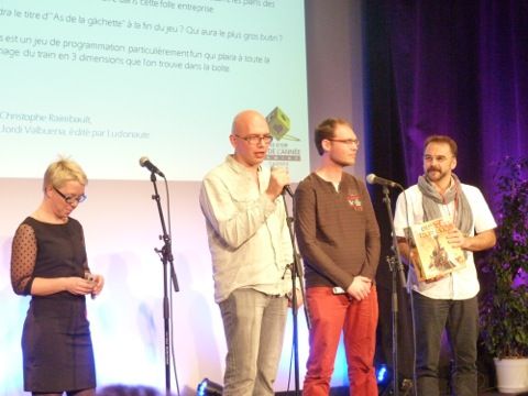 Christophe Raimbault et Jordi Valbuena pour "Colt Express" chez Ludonaute (Anne-Cécile et Cédric)