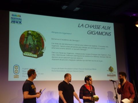 Karim Aouidad et Johann Roussel pour "la chasse aux gigamons" chez Elemons Games