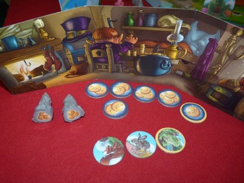 Mon gobelin s'est bien enrichi avant la fin de la partie