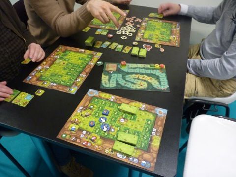 Sapiens le jeu de Cyrille Leroy illustré par Marc-antoine Allard chez Catch Up games