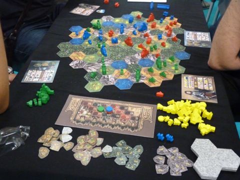 vue du matériel non définitif ou presque de baron y