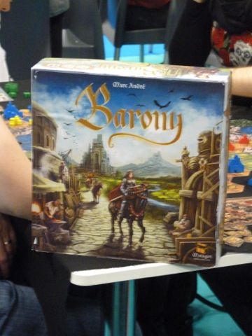 Barony le prototype du nouveau Marc André, auteur de Splendor, à sortir chez matagot