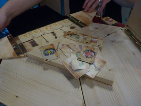 le test des charnières du paravent est concluant