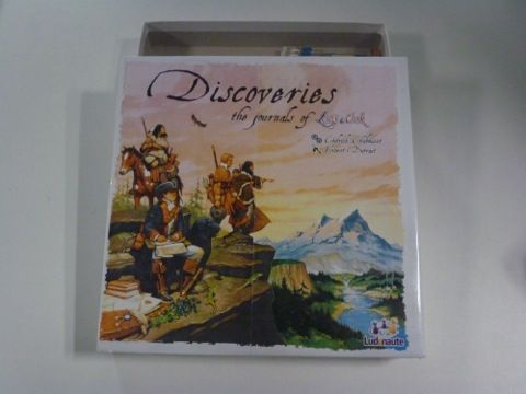 le proto Discoveries the journals of Lewis et Clark le prochain Cédrick Chaboussit  chez Ludonaute