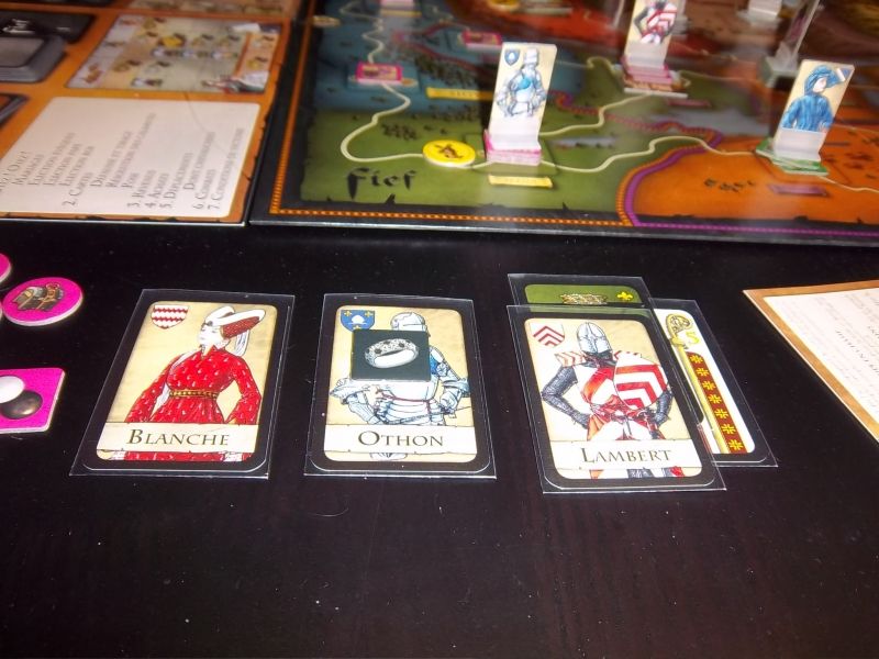 Ma famille... ce malheureux Lambert, Baron de Saint Paul et Evêque de Sigy, va avoir une triste fin...