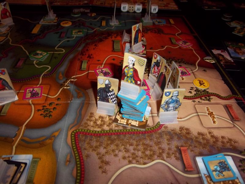 La grosse bataille de la partie...