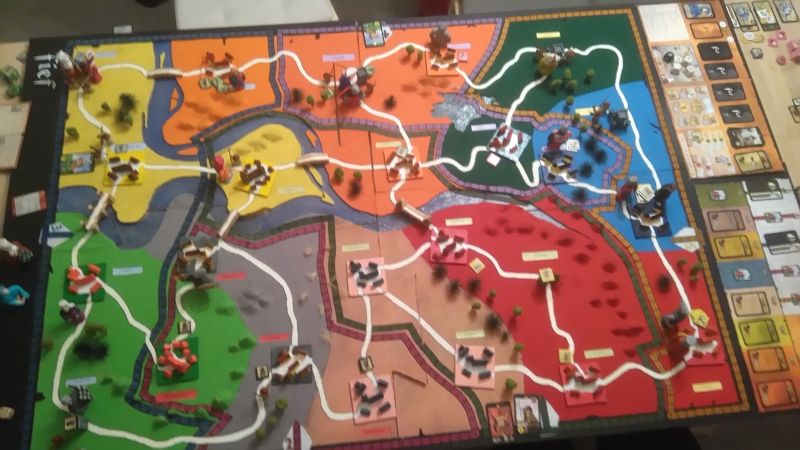 plateau 3 d avec les nouveau village 3d c'est mieux !