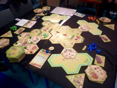 Le matériel du jeu de Max Valembois.