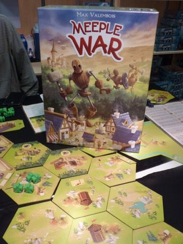 Meeple War en surdimentionné chez Bue Cocker