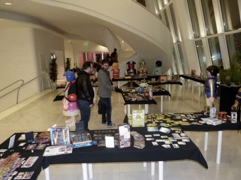 Espace grandiose pour présenter dans les meilleures conditions les jeux aux professionnels et aux médias