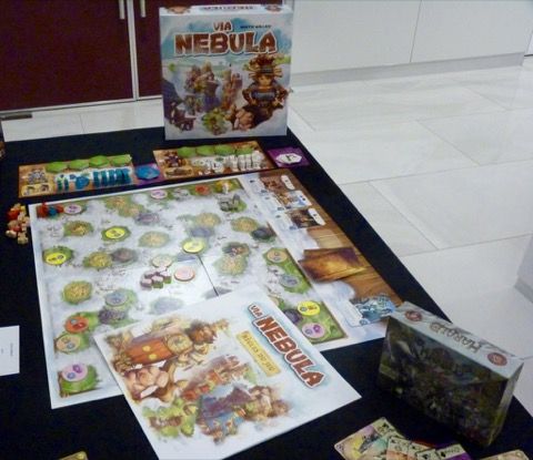 Via Nebula le dernier Martin Wallace édité chez Space Cowboys 