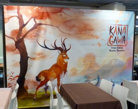 Une superbe affiche de Kanagawa (illustration Jade Mosch).