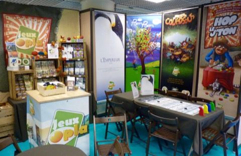 Le très beau stand Opla (prix décerné pour le plus beau stand de moins de 35 m2) !!!