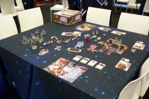 Il y a du lourd sur le stand Edge : Assaut de l'Empire.