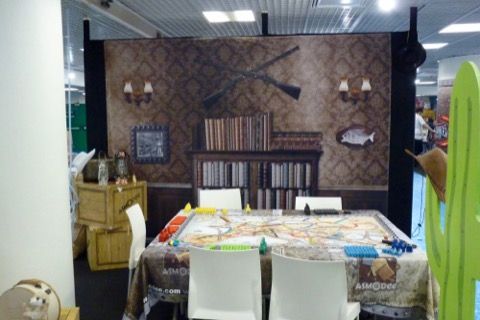 Le stand Asmodée et leurs surdimentionnés classiques...