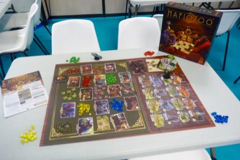 Le nouveau plateau de jeu.