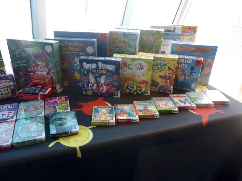 La gamme des jeux orientés enfants.