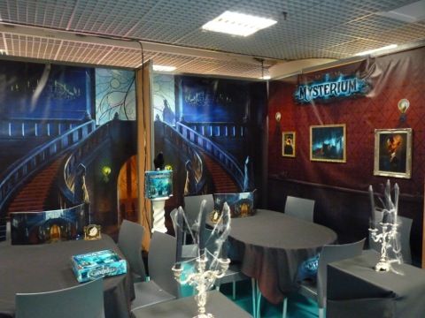 Libellud a réservé un très bel espace dédié pour son nouveau jeu à sortir