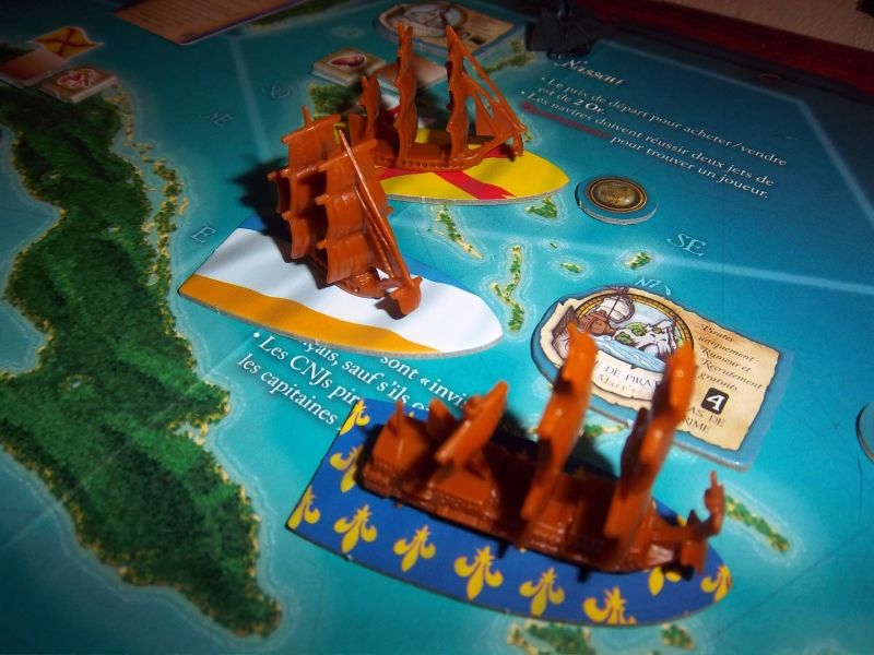 Un endroit que les pirates évitaient soigneusement...