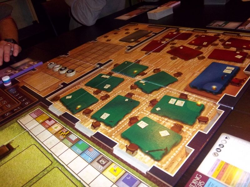 Un aperçu du plateau de jeu...