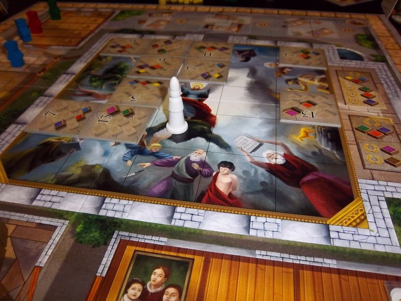 On a bien bossé, l'Evêque commence à être content...