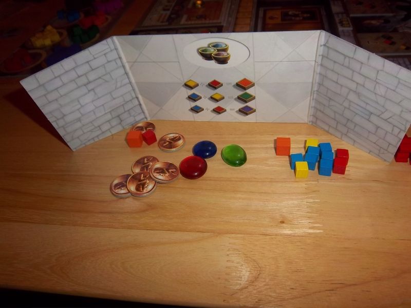 Derrière mon paravent... Chuuuuuut ! Ne dites rien, ils sont pas au courant de ce que j'ai en réserve....