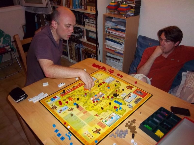 Debrieffing de fin de partie..."on rrrrefait le match !"