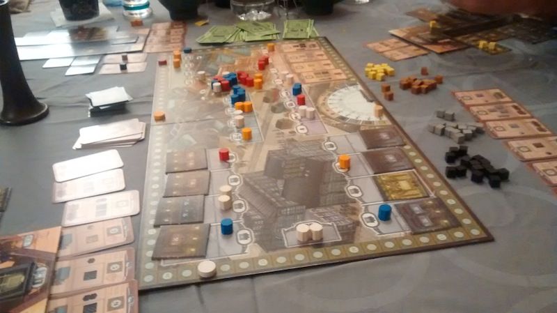 pratiquement la fin de la partie