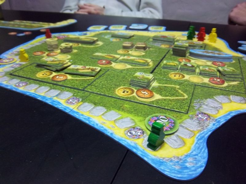 Une vue du plateau final...