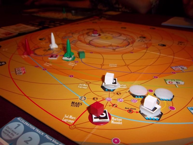 une autre vue du plateau final...les chinois sur Deimos...tss, tss, tss...